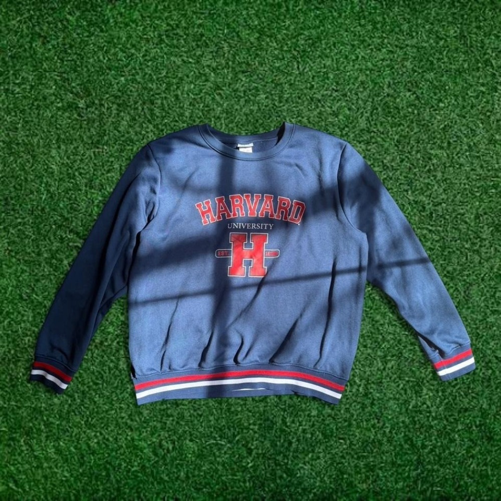 Harvard University Stripe Sweatshirt